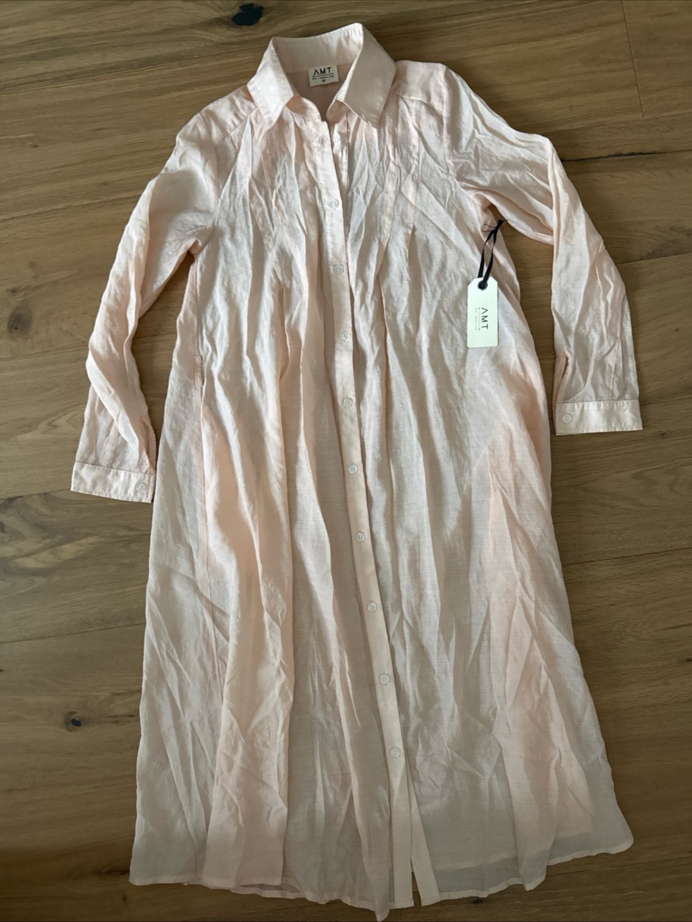 AMT shirt dress NWT
